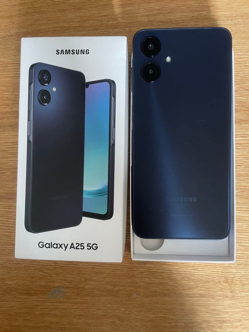 Samsung Galaxy A25 5G ブルーブラック 箱付き