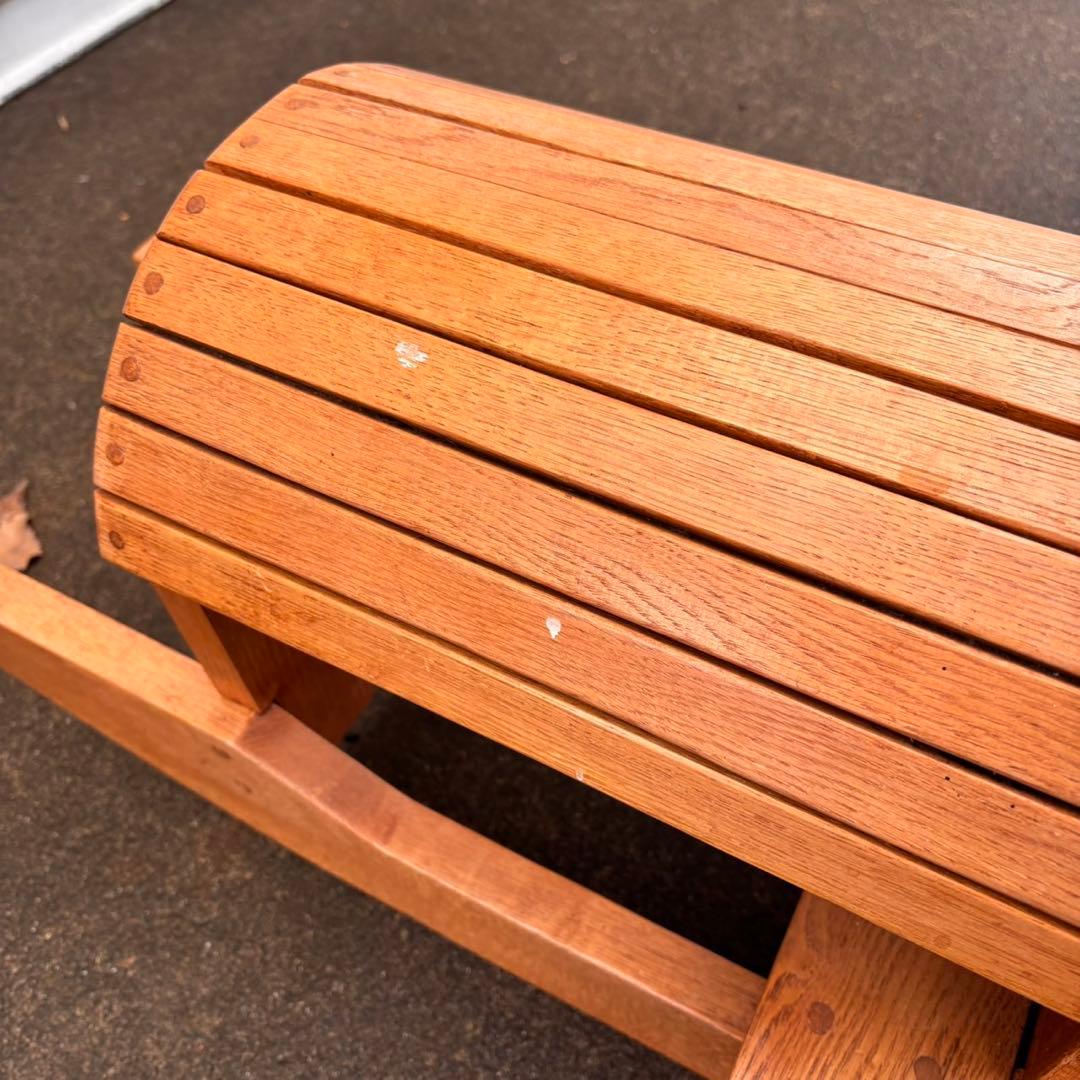 【送料込】木馬　モクバ　木製　インテリア　天然木　アンティーク