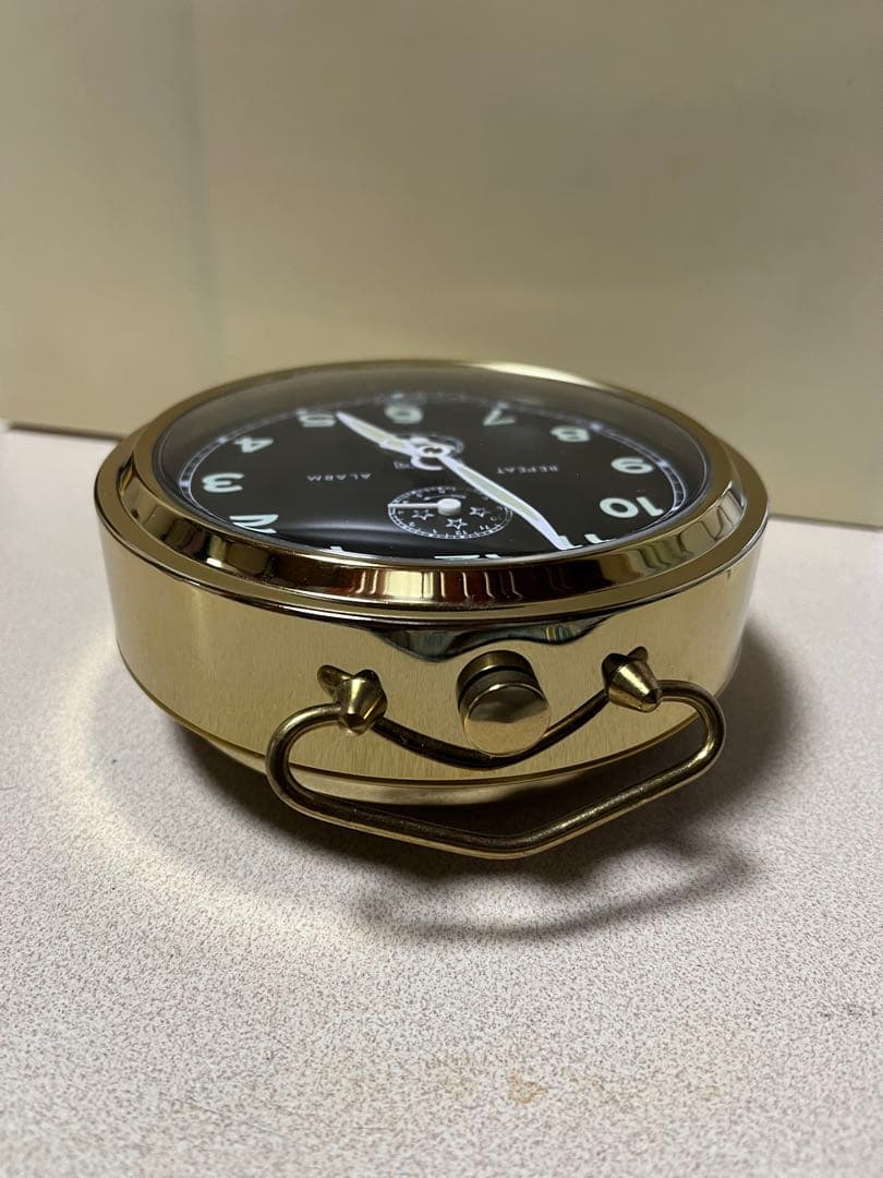 ゼンマイ式目覚まし時計 PETER( ピーター)ドイツ製