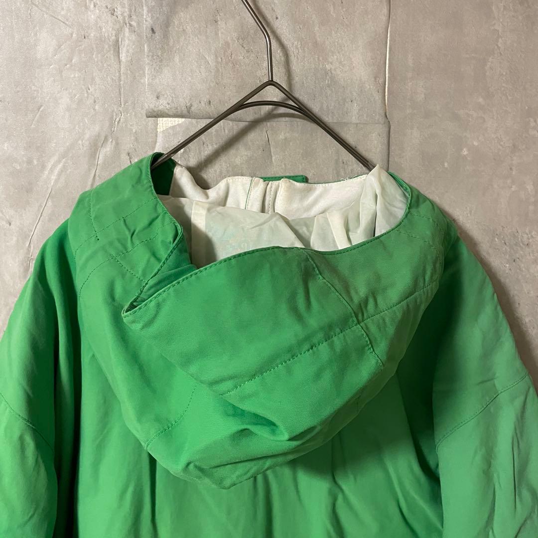 Burtonバートンスキーウェアスノーボードジャケットパーカーフード付緑グリーン