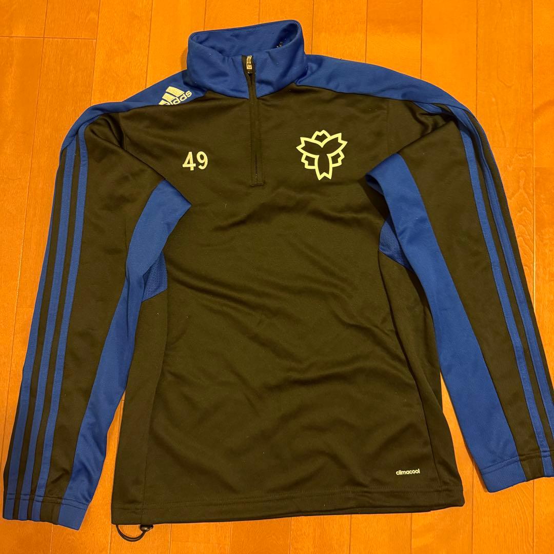 ヨシヨシ様限定日本体育大学学友会サッカー部　ジャージ上下　S アディダス