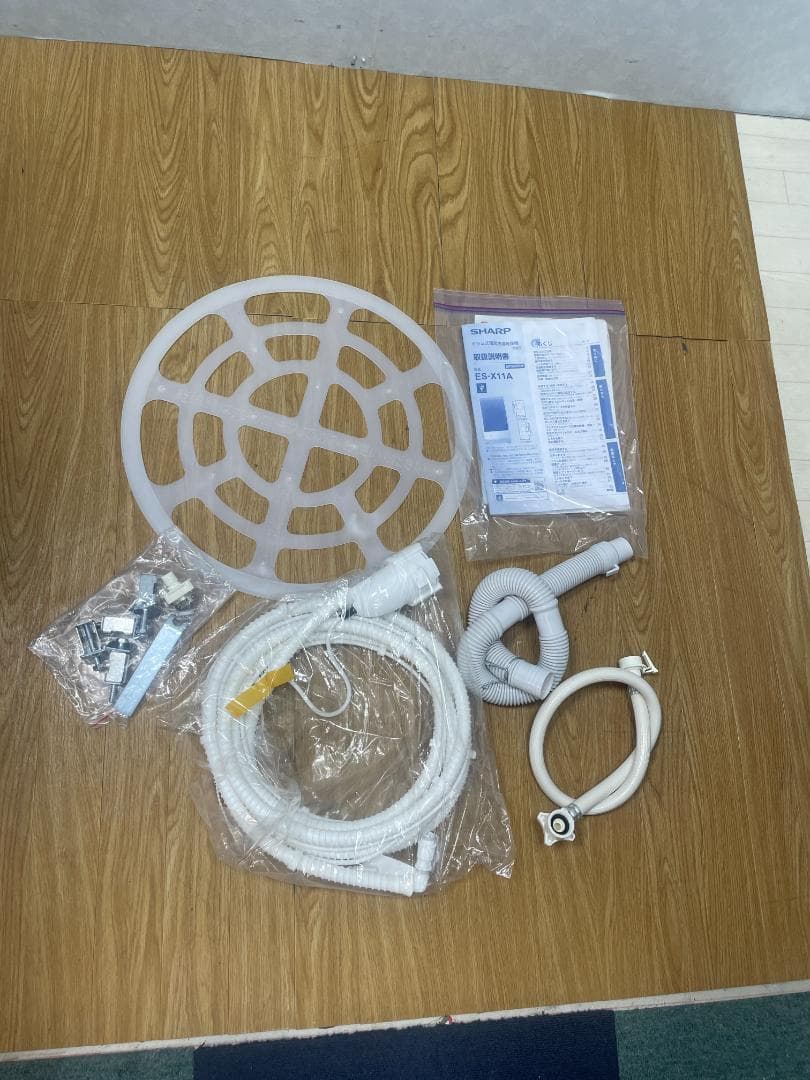 K♦♦035 シャープ ドラム式洗濯機 ES-X11A 設置オプション無料