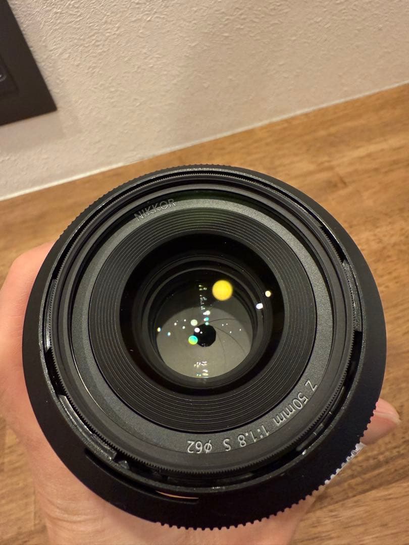 NIKON NIKKOR 50mm f1.8 Sレンズ ZXii プロテクター付