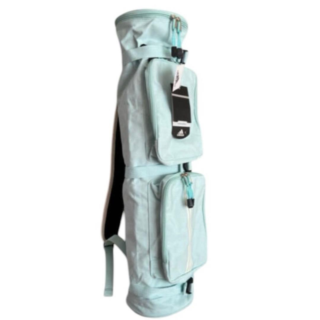 ★adidas★YOGA ヨガバッグ ヨガ マット バッグ ブルー 水色 新品