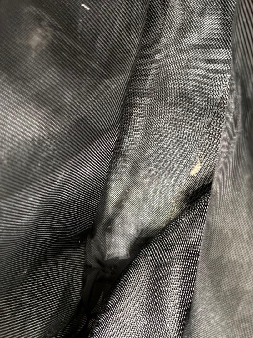 GGキャンバス×レザー　ハンドバッグA4収納可