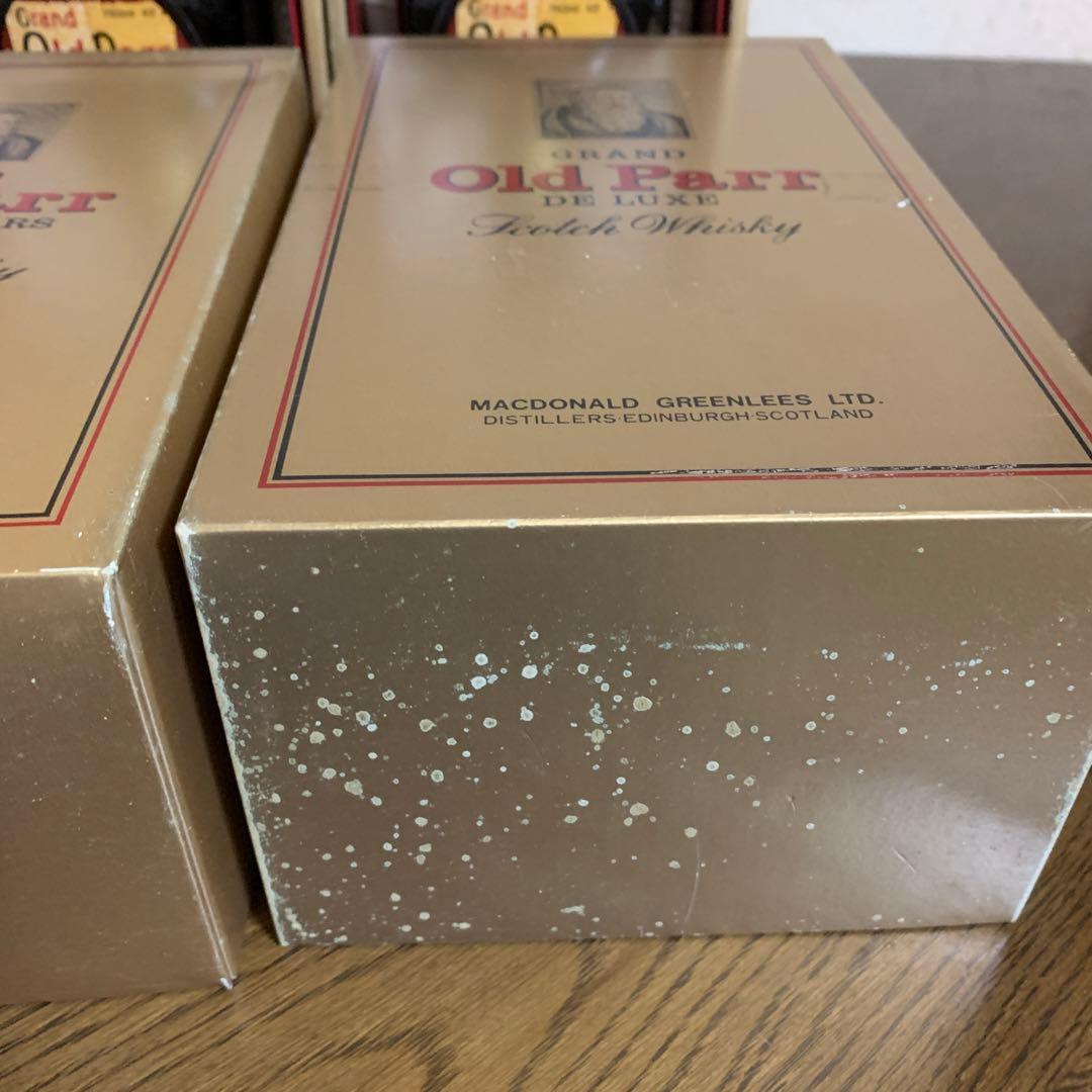 新品未開封　Old Parr 12年 スコッチウイスキー 3本セット