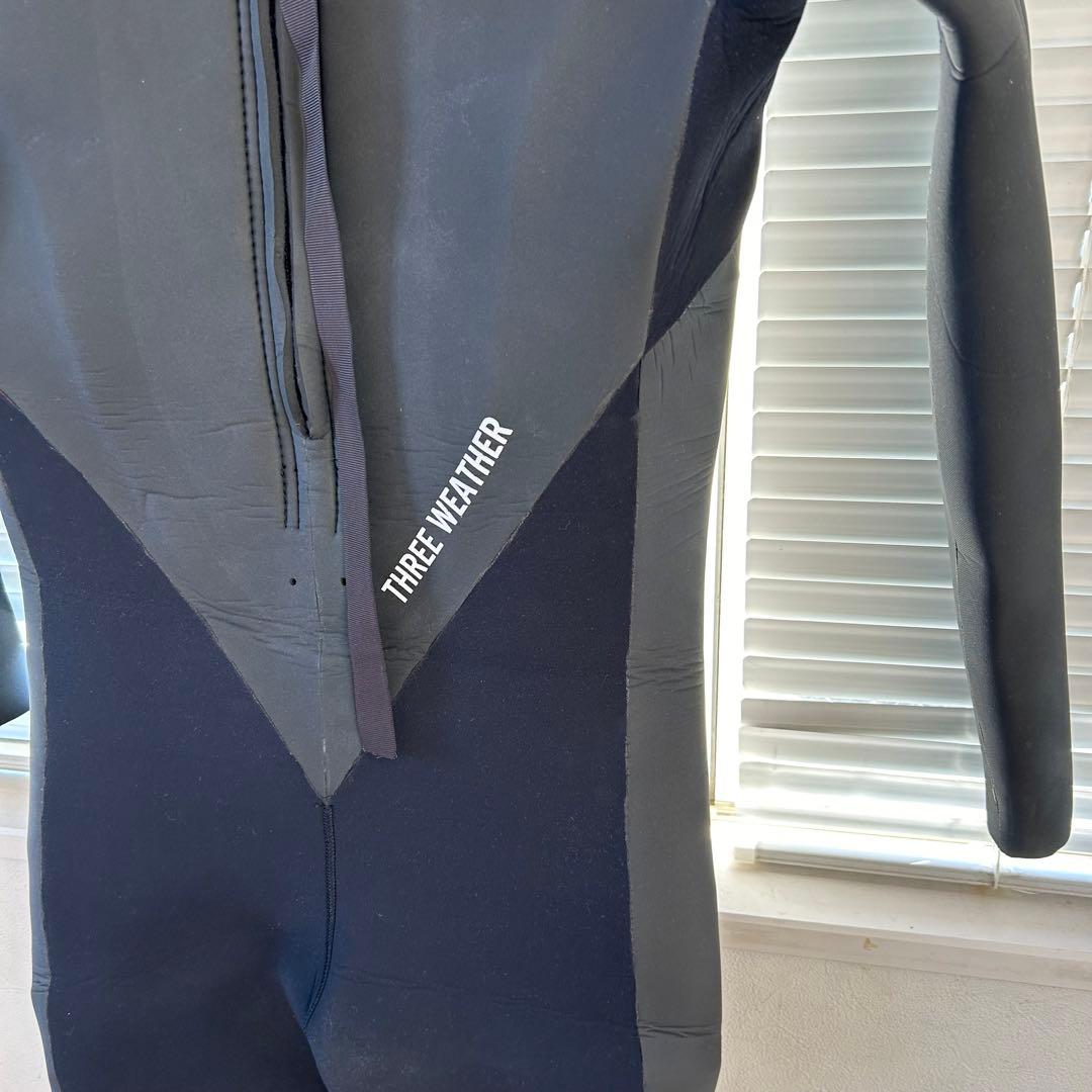 スリーウェザー セミドライ 5X3mm メンズ ウェットスーツ 裏起毛 M