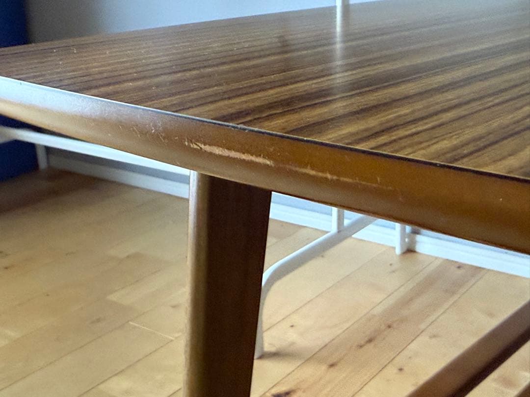 カリモク60 リビングテーブル S ウォールナット　中古品