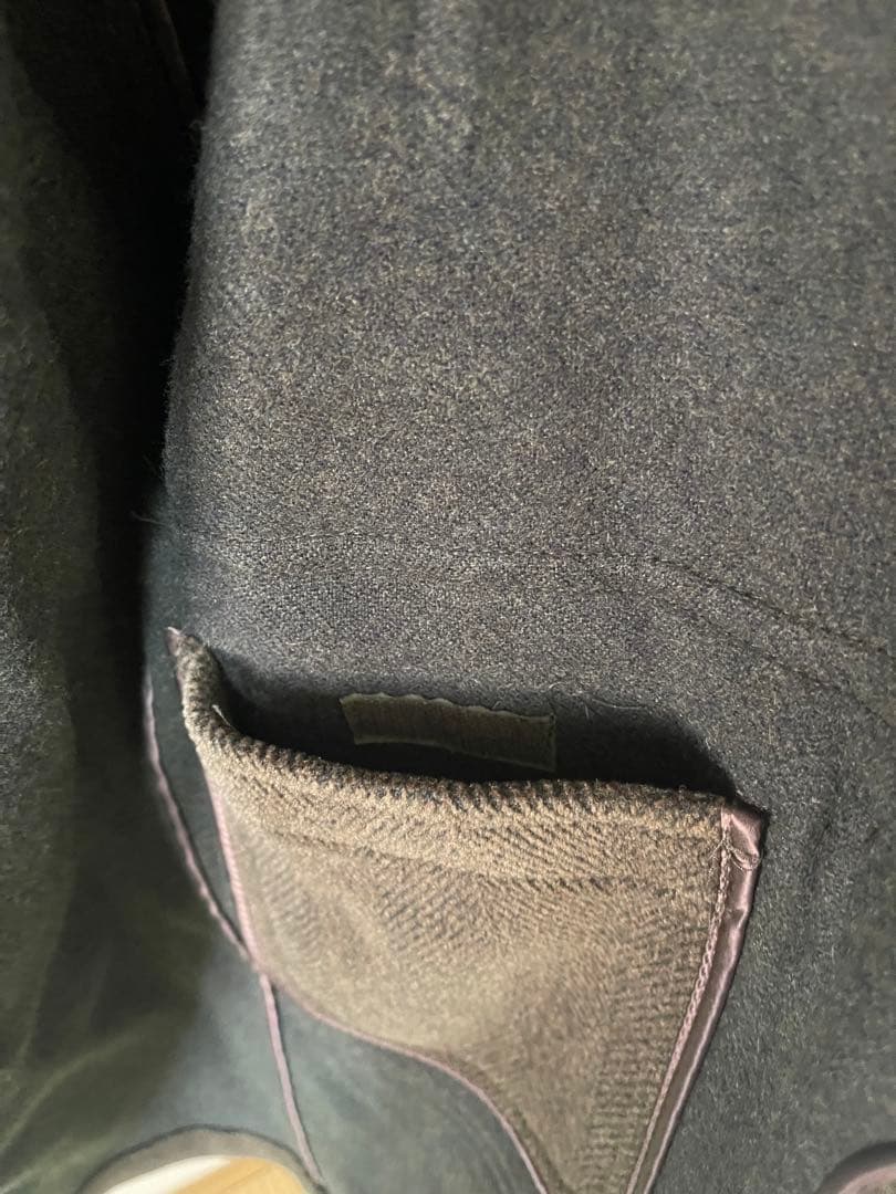 グローバーオール ダッフルコート ヘリンボーン