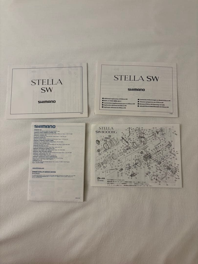 SHIMANO 19ステラSW 8000HG
