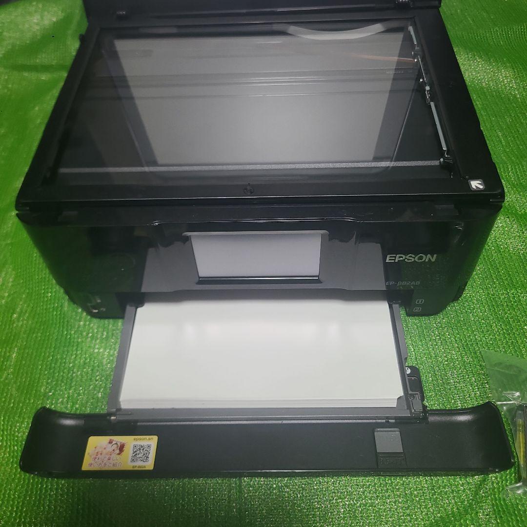 美品【動作確認済】EPSON EP-882AB プリンター インクおまけ