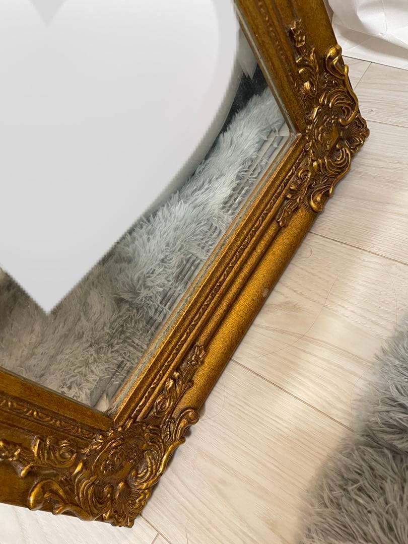 全身鏡　全身ミラー　姿見　スタンドミラー　アンティーク　フランフラン