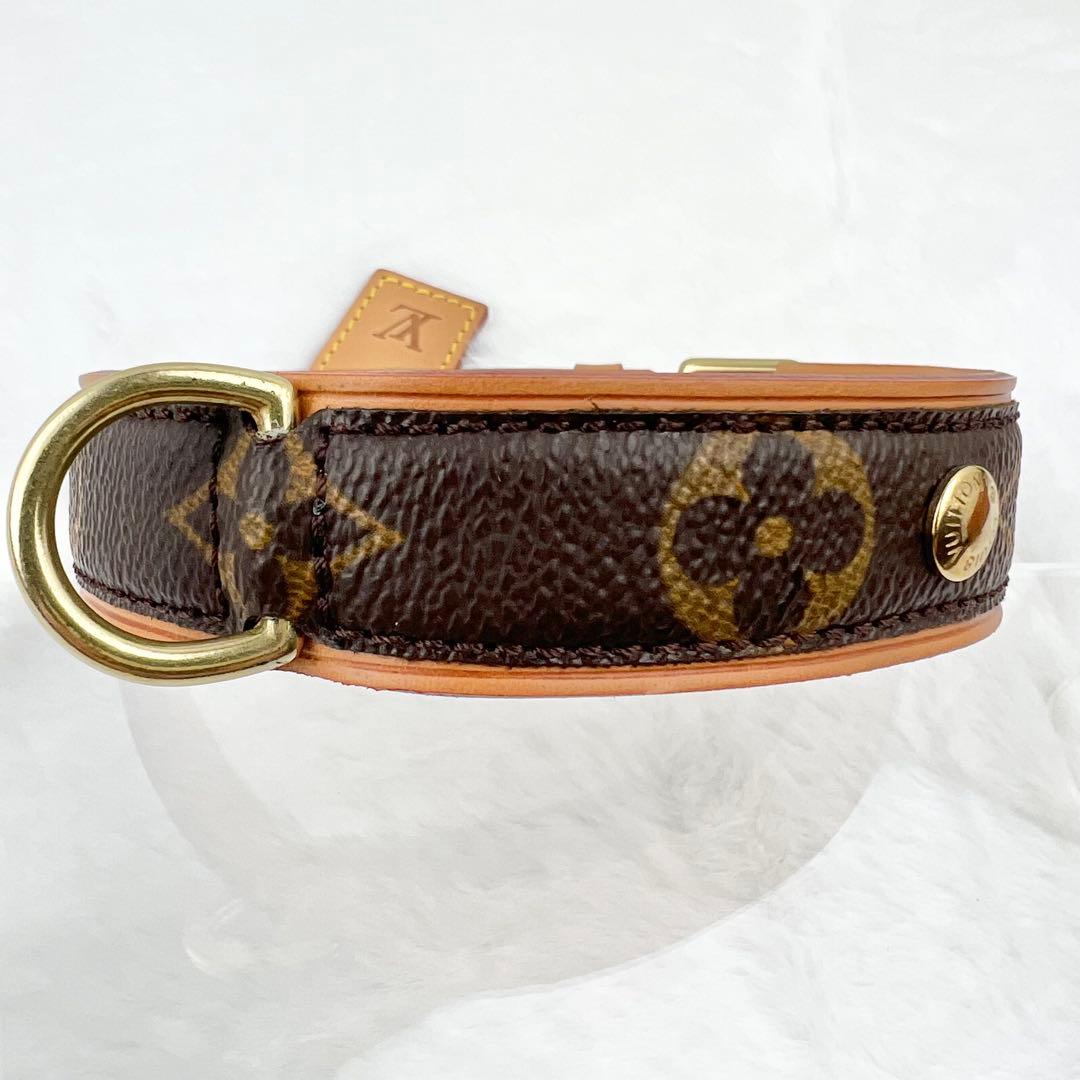 未使用✨ ルイヴィトン ドッグカラー MM 中型犬 モノグラム M58071