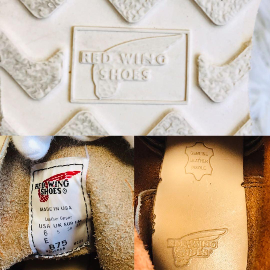 【極美品】レッドウィング 875 レザーブーツ アイリッシュセッター