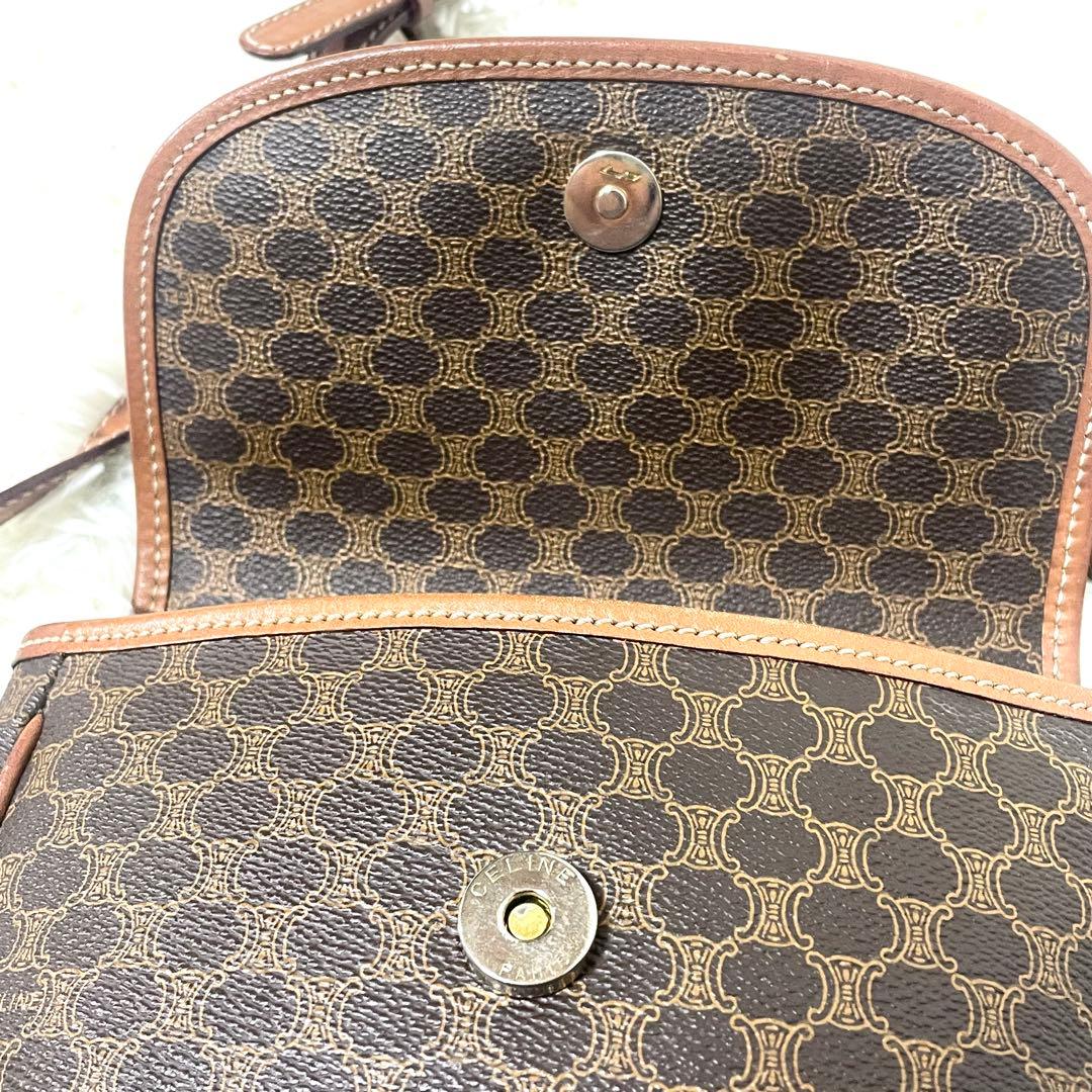 CELINE ションダーバッグ　オールドセリーヌ　マカダム　ヴィンテージ