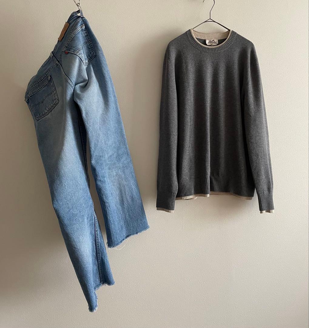【名品図鑑】 mid00s Hermes pure wool sweater