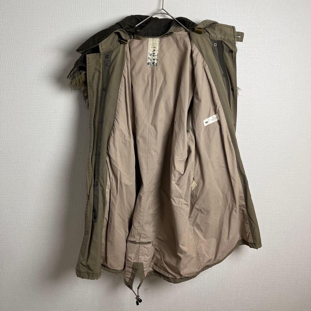 751 ダブルタップス初期M-51袖リブ付フェイクファー縁フードミリタリー仕様