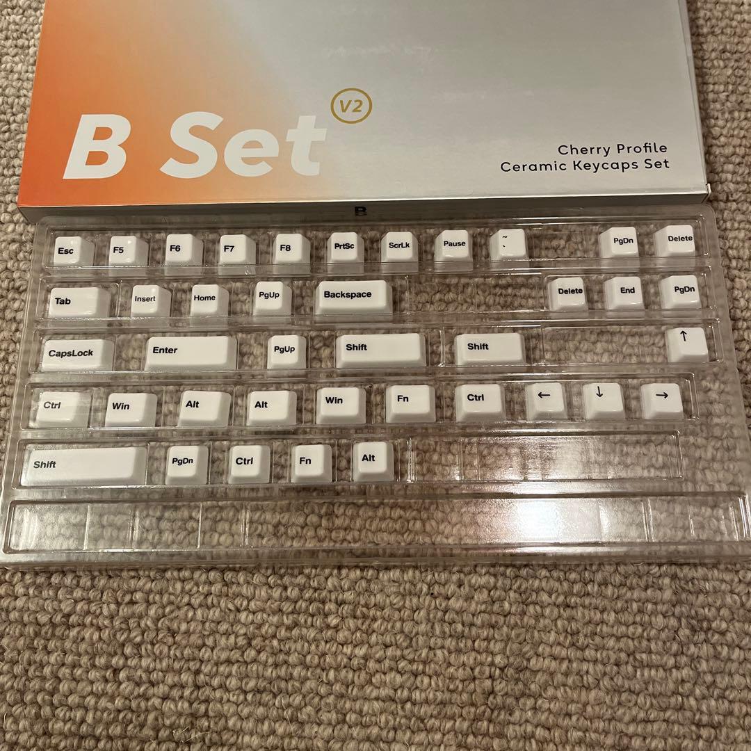 【値下げ】CERAKey B Set V2 セラミックキーキャップ