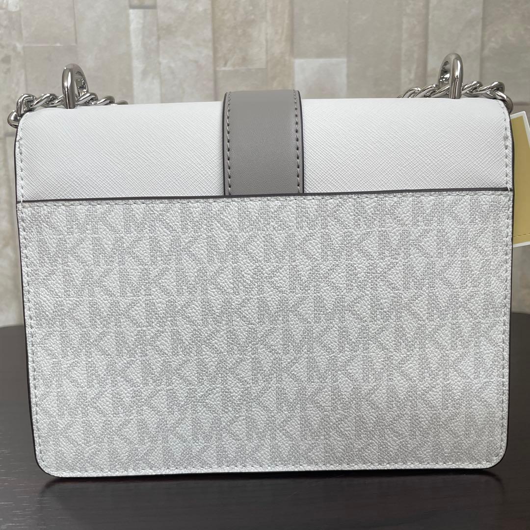 最終値下げ！訳あり新品 MICHAEL KORS ショルダーバッグ ホワイト