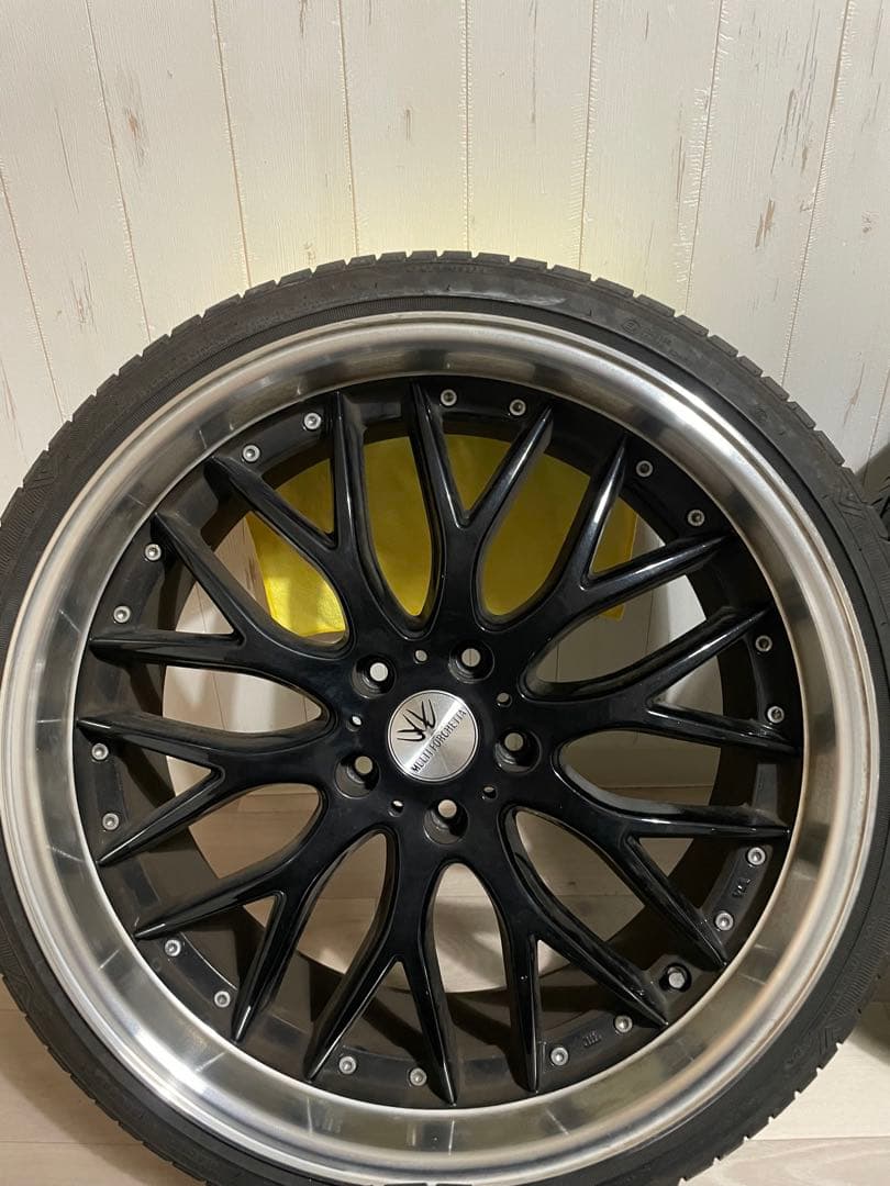 LOXARNY 20インチ タイヤホイール ４本セット 黒メッシュ。