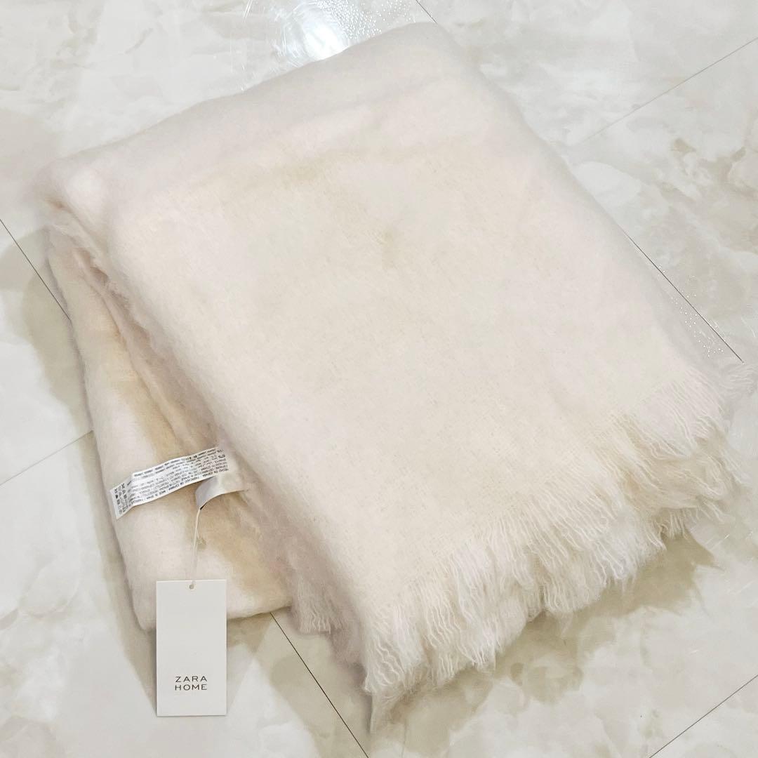 本日限定タイムセール★ザラホーム　ZARA  新品　ウールブランケット