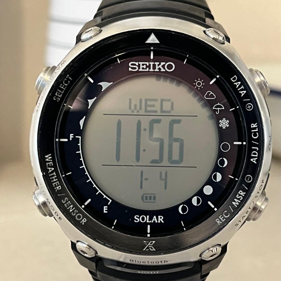 SEIKO PROSPEX LAND TRACER SBEM003 電池交換済み