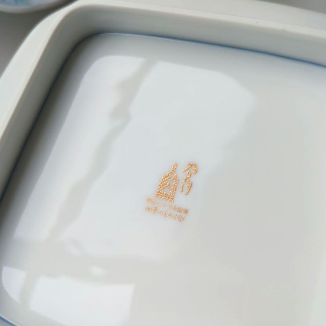 乃りたけ　ダイヤモンドコレクション　四季のよろこび　角皿　和皿揃