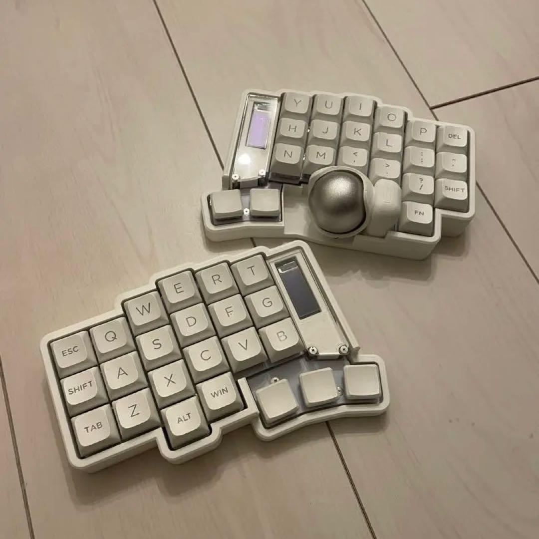 keyball44 + ケース + スイッチ + キーキャップ + テンティング