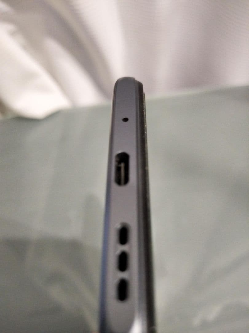 Redmi Note 10 グレー MIUI 14 画面ひびあり