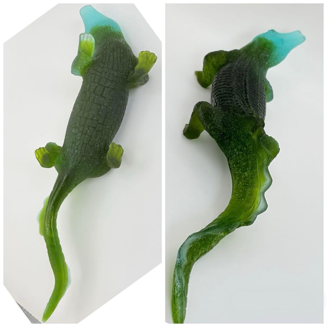 ワニ アリゲーター クリスタル 水晶 ドーム フランス ナンシー エミールガレ