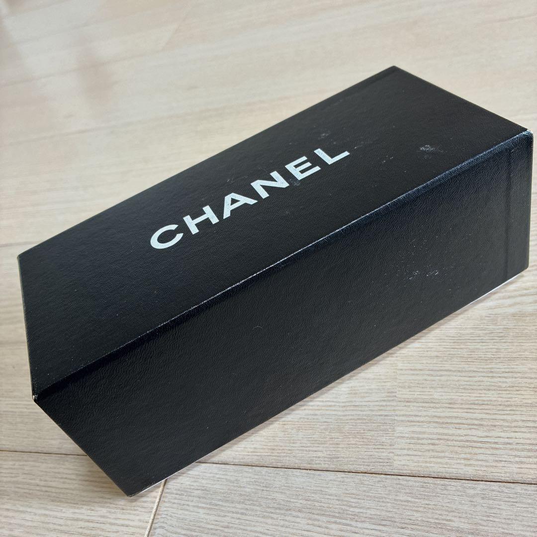 ★CHANEL★シャネル★サングラス ココマーク チェーン シルバー✖️黒