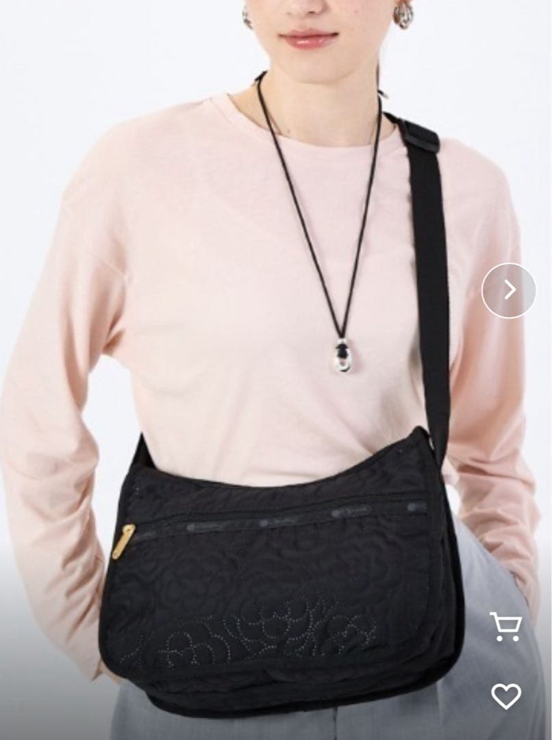 レスポートサック　クラッシックホーボー　パフィーブロッサムズ　ショルダーバッグ