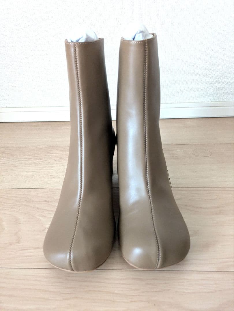 スローブイエナ スクエアトゥショートブーツ