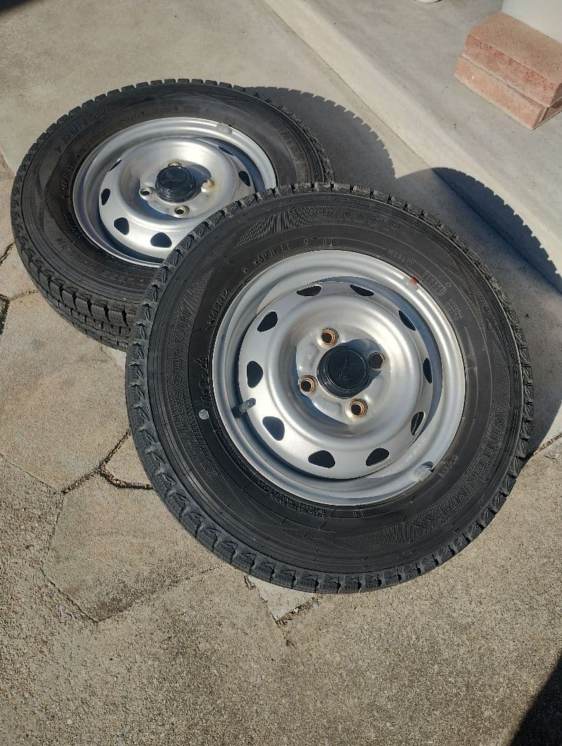 ※商品説明必読※スタッドレス 145R12 6PR スタッドレスセット ①