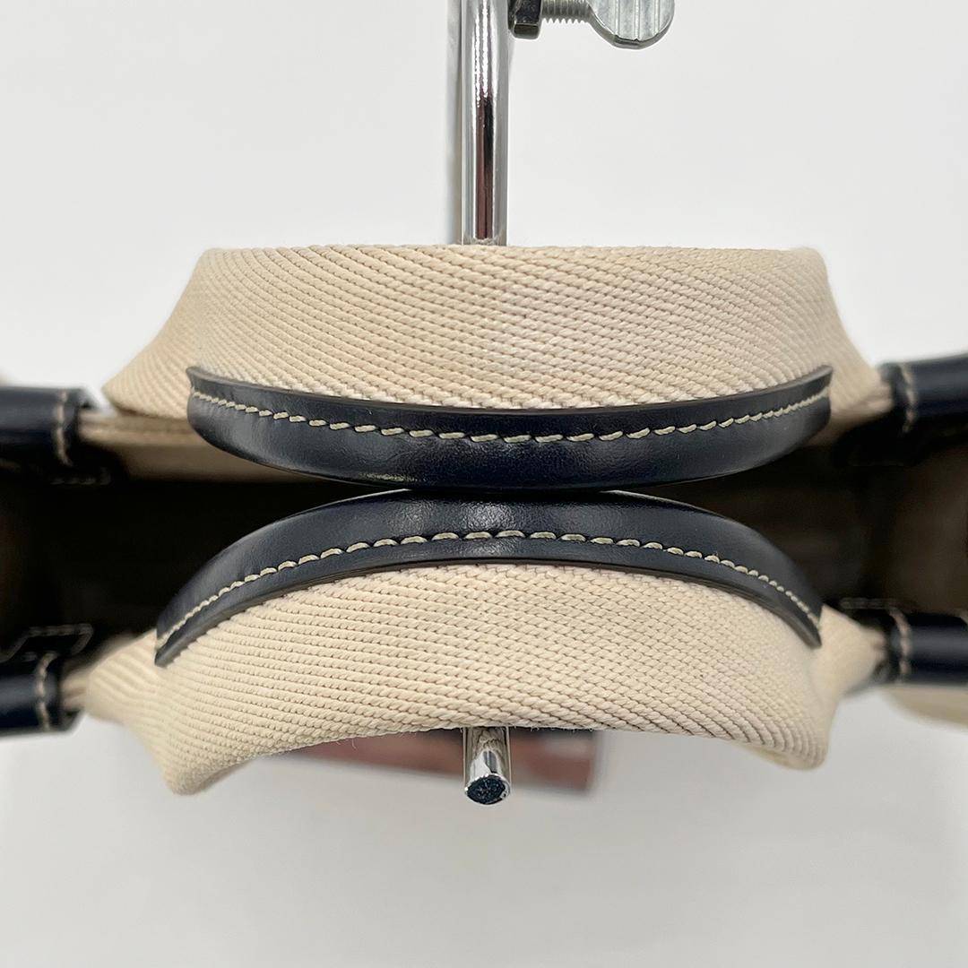 Chloe クロエ ウッディ スモール トートバッグ 2way キャンバス