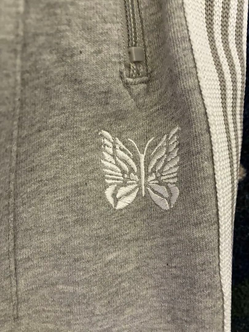 Needles グレー ヒザデル トラックパンツ S