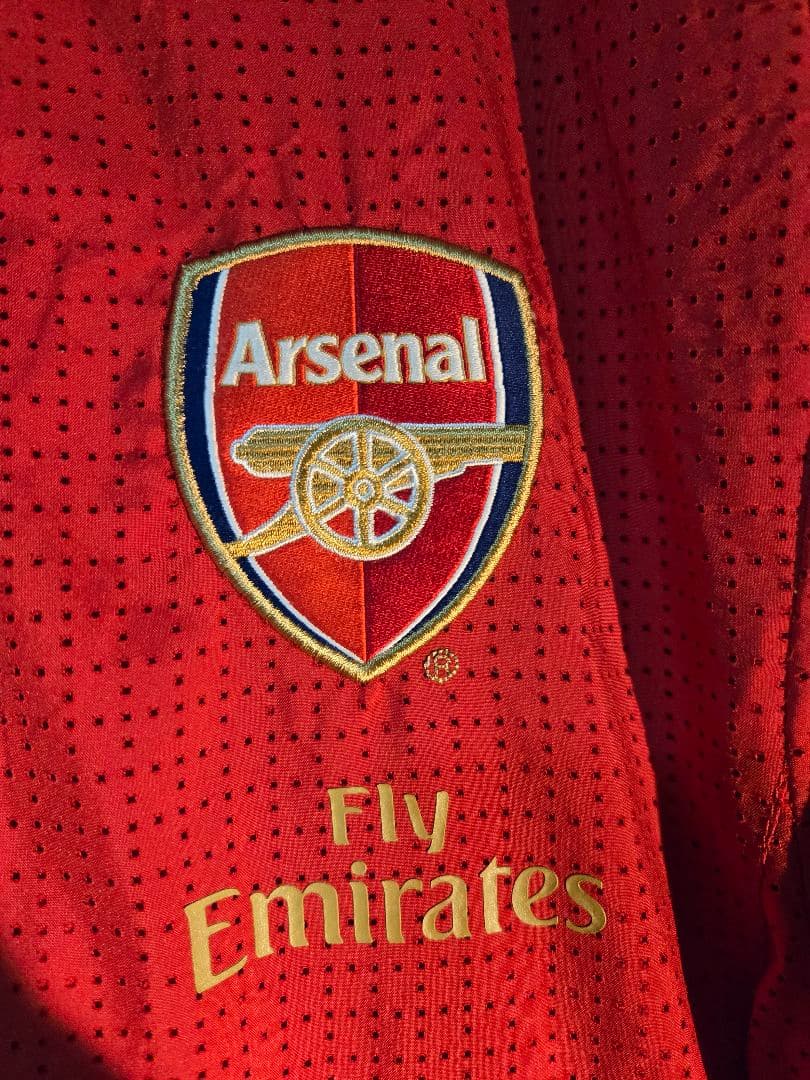 -週末特別セール中-【希少】 2009-10 アーセナル プレマッチジャケット