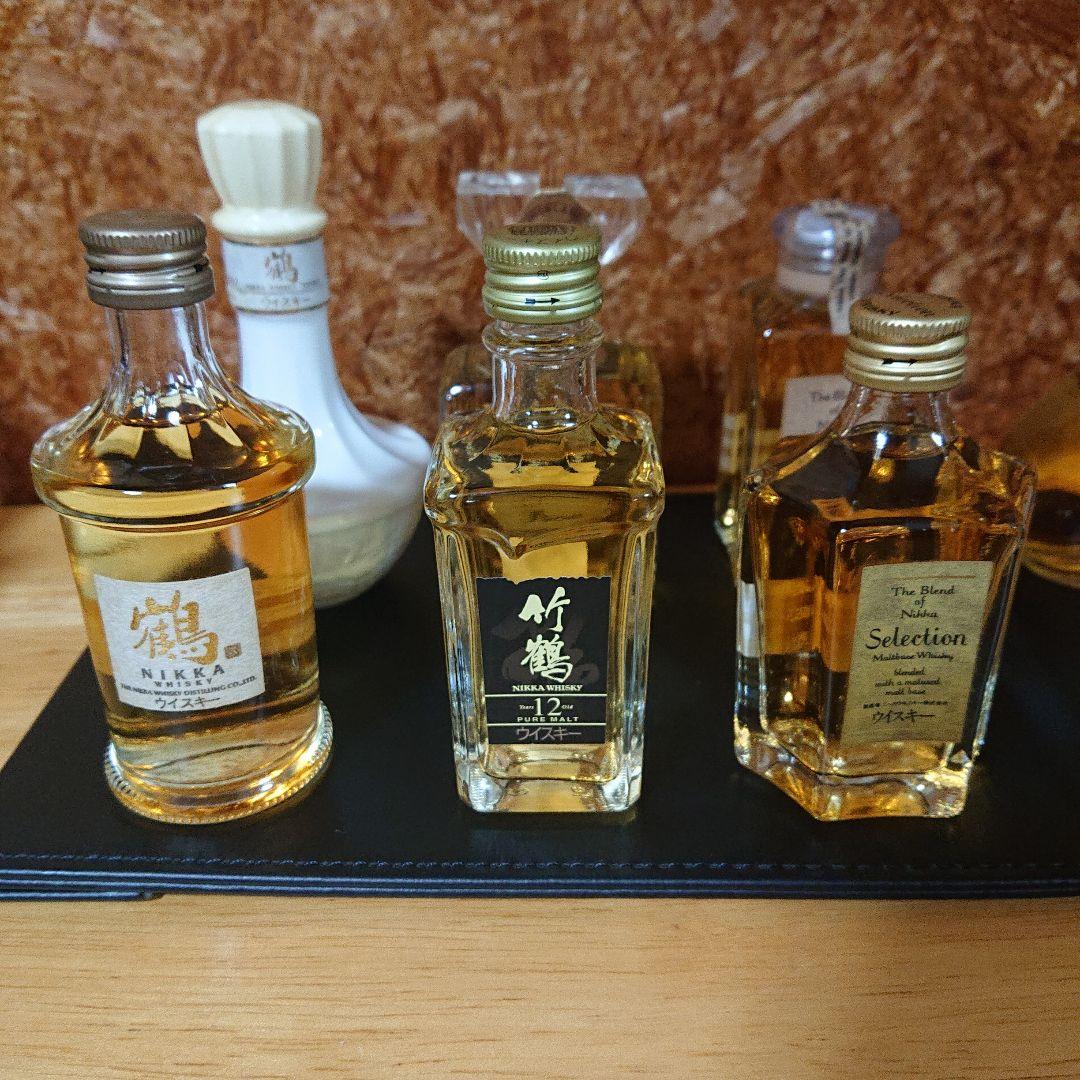 ミニボトル 50ml ニッカウイスキー 竹鶴12年他12本