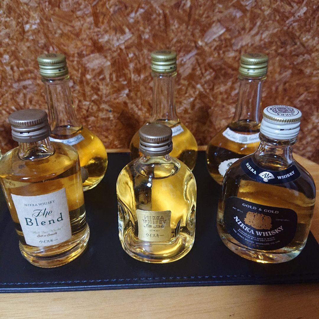 ミニボトル 50ml ニッカウイスキー 竹鶴12年他12本