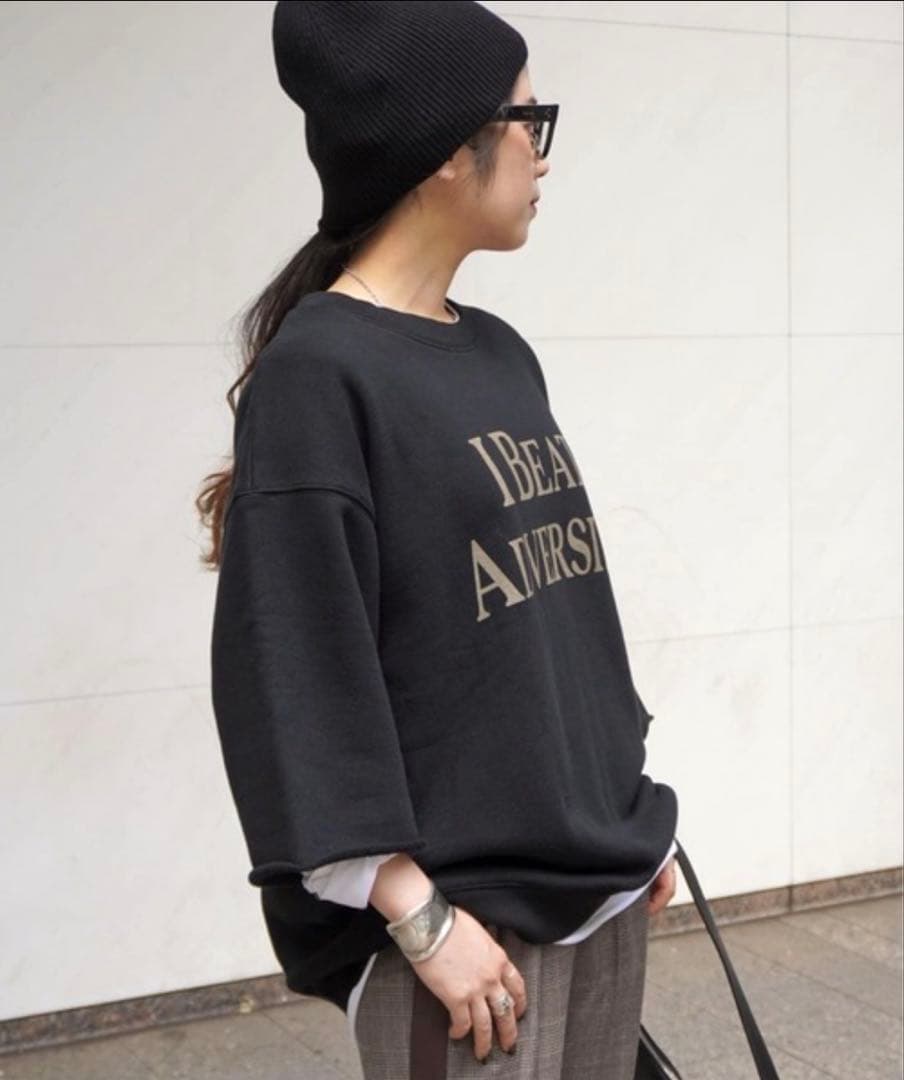 【美品】AP STUDIO thriddaスウェットプルオーバー