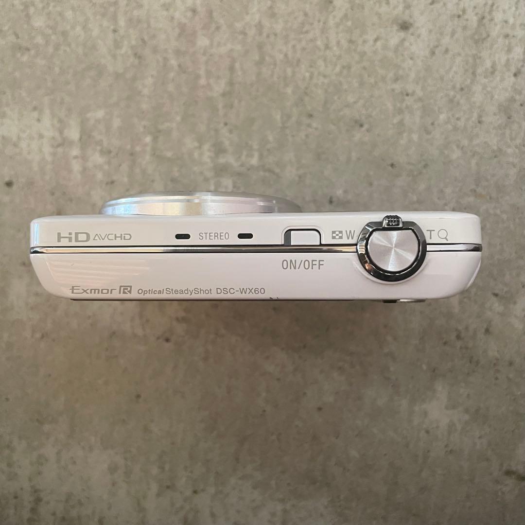 SONY Cyber-shot 16.2MP コンパクトデジタルカメラ ホワイト