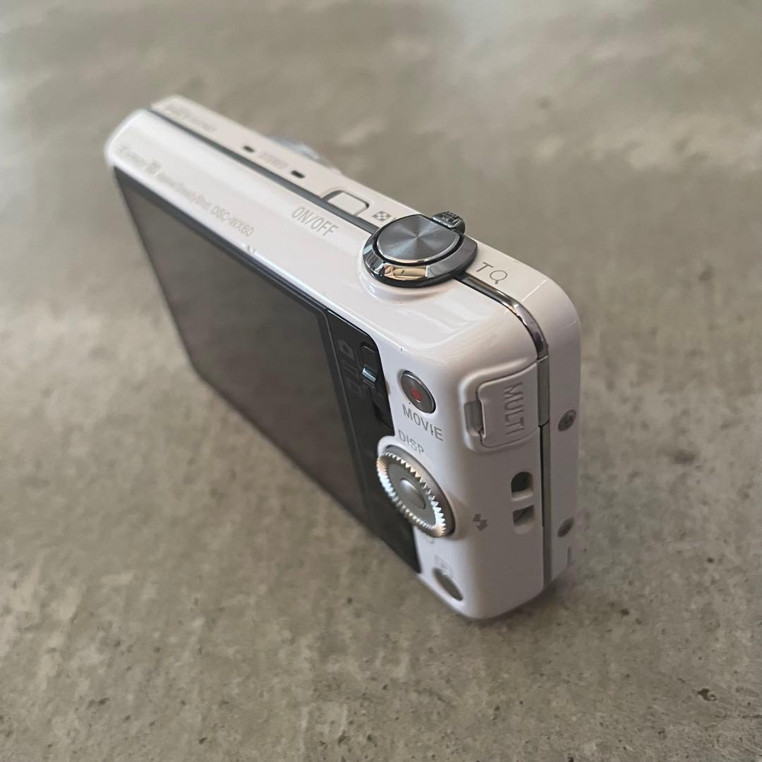 SONY Cyber-shot 16.2MP コンパクトデジタルカメラ ホワイト