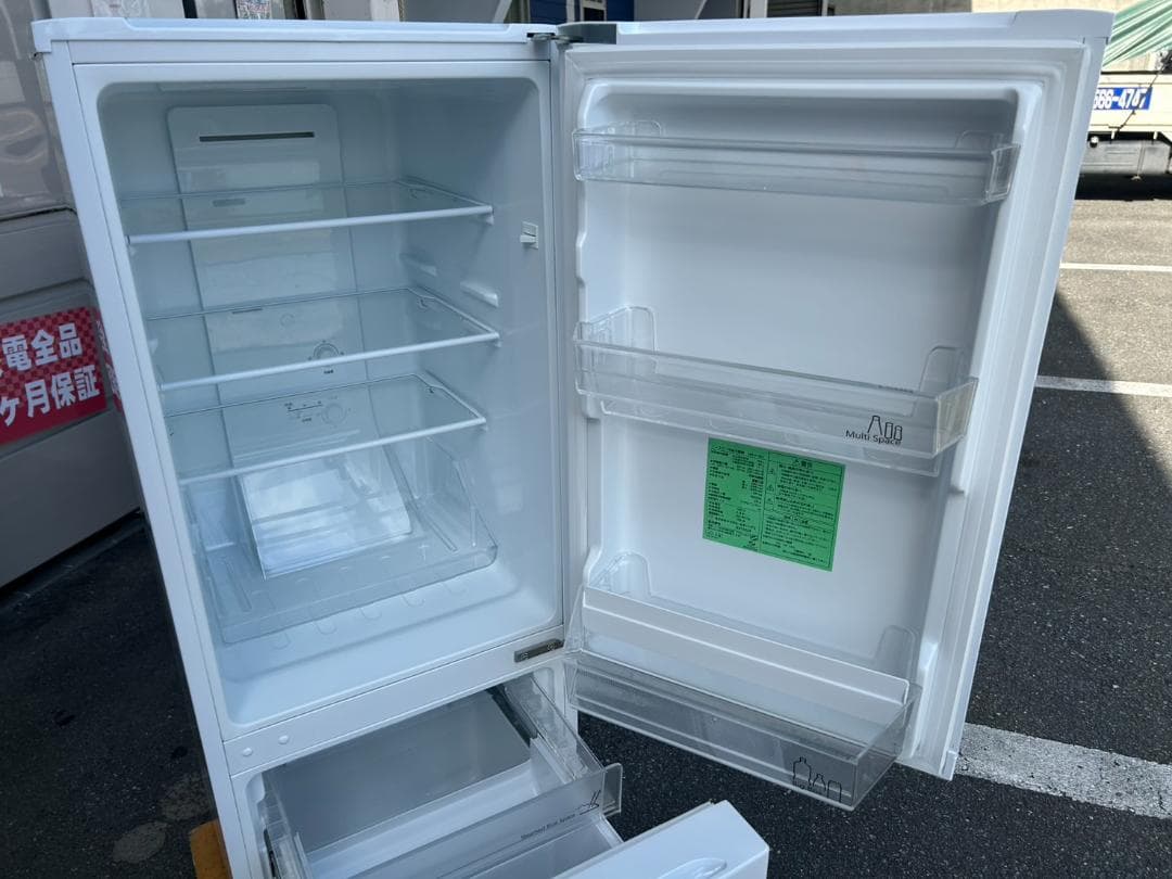 【福岡市限定】冷蔵庫 ヤマダ 2021年 156L【安心の3ヶ月保証】