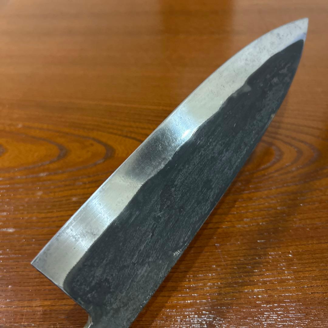 出刃包丁 両刃包丁 勝清作 全長36cm刃21cm厚約5mm ★送料無料