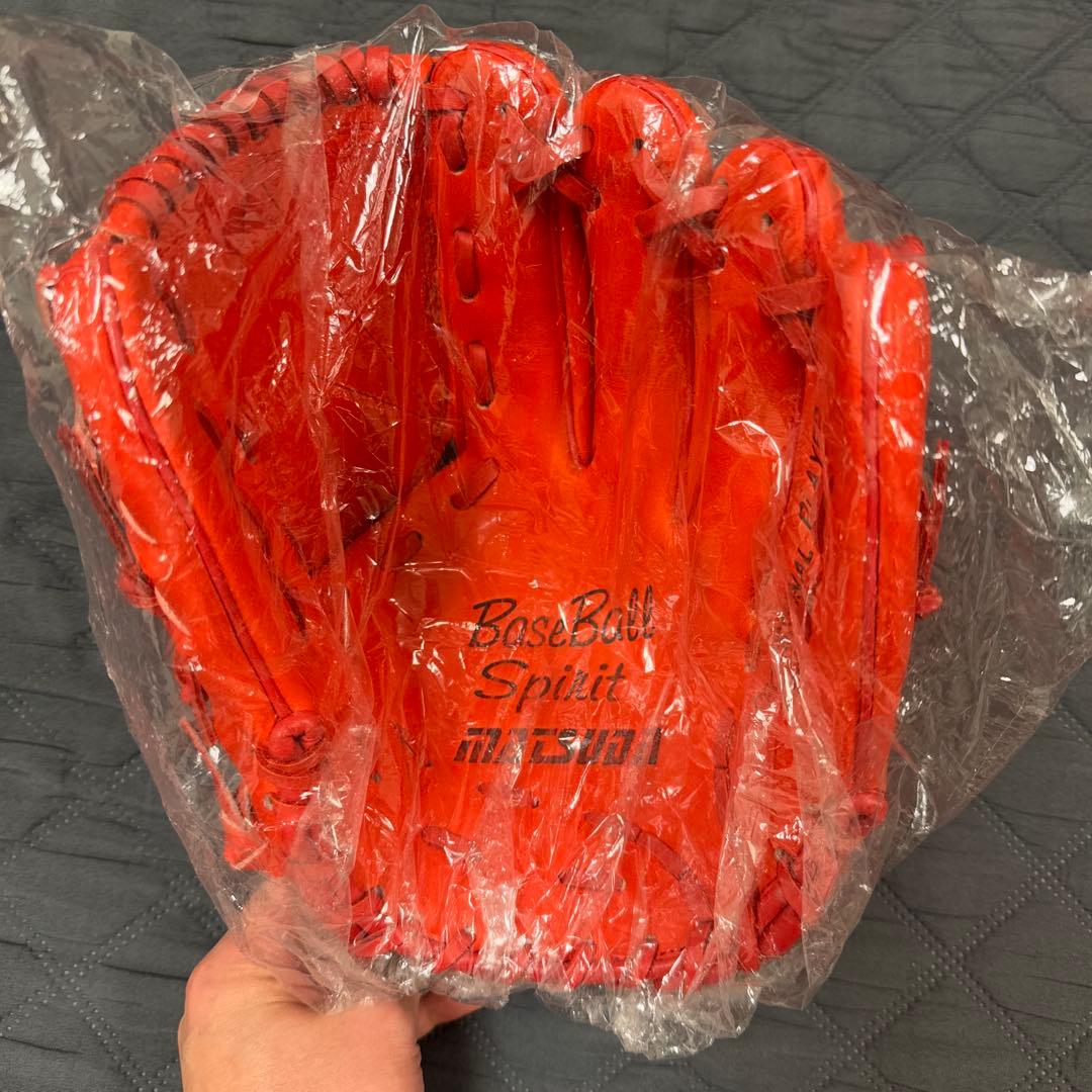 【未使用】マツダボール　硬式用グローブ投手