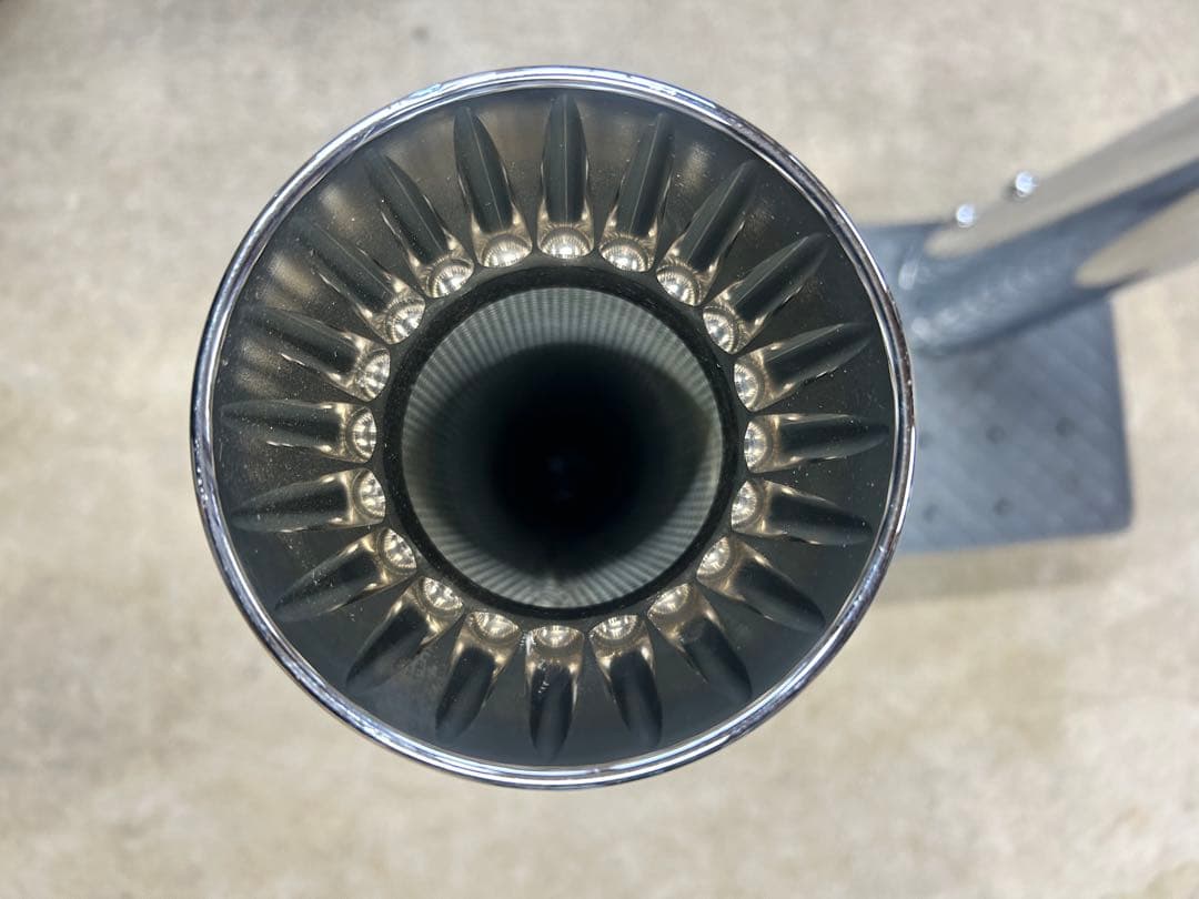 ハーレーツーリングCFR クロームマフラー