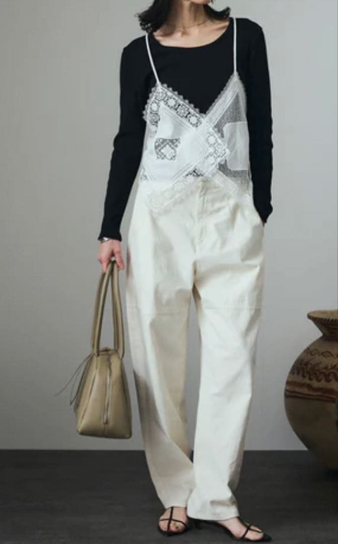 クロスレースキャミソール　新品未使用