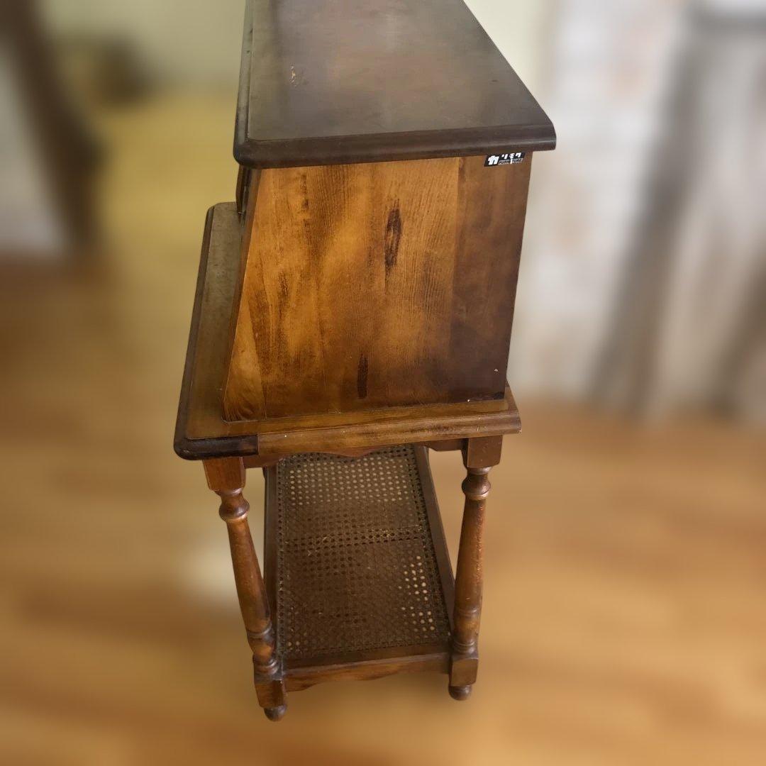 カリモク コロニアル ライティングビューロー デスク アンティーク