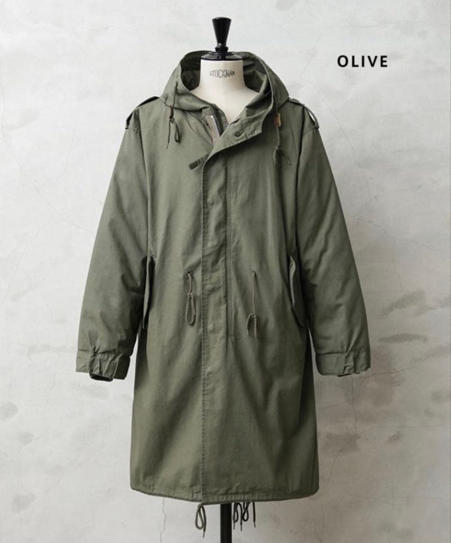 【TKミッシェル】HOUSTON米軍 M-51パーカモッズコート青島コート