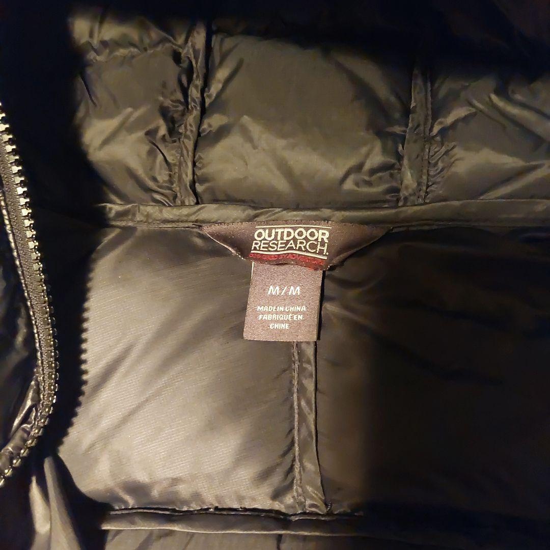 OUTDOOR RESEARCH ブラックダウンジャケット M